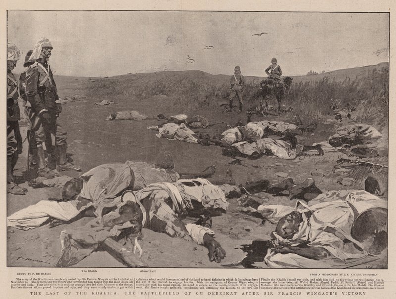 The Last of the Khalifa, the Battlefield of Om Debrikat after Sir Francis Wingate