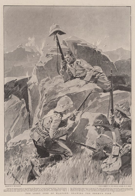 The Light Side of Warfare, Drawing the Enemy