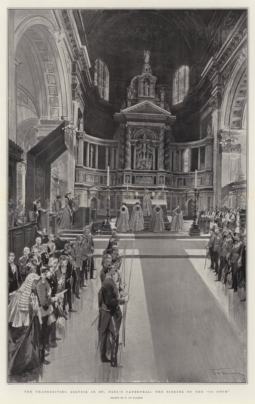 The Thanksgiving Service in St Paul