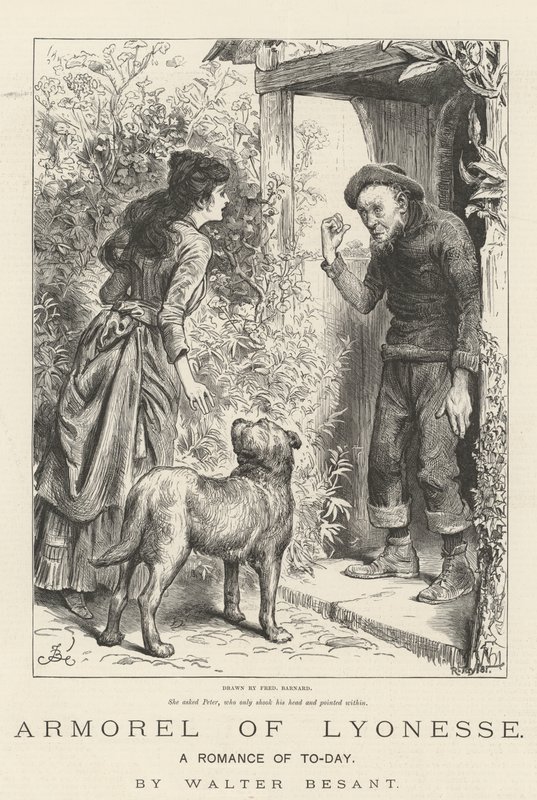 Armorel of Lyonesse, A Romance of To-Day, by Walter Besant by Frederick Barnard