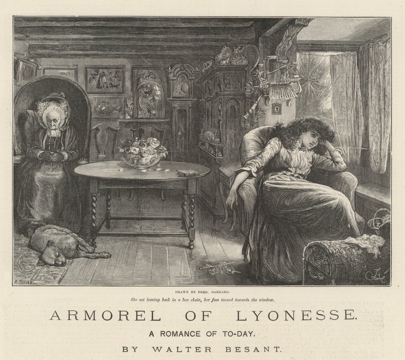 Armorel of Lyonesse, A Romance of To-Day, by Walter Besant by Frederick Barnard