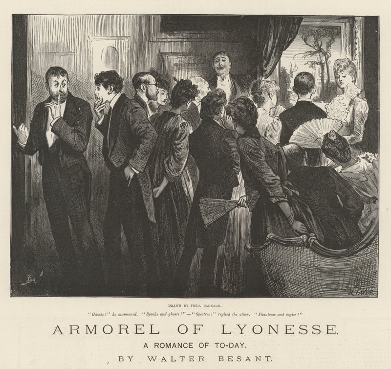 Armorel of Lyonesse, A Romance of To-Day, by Walter Besant by Frederick Barnard