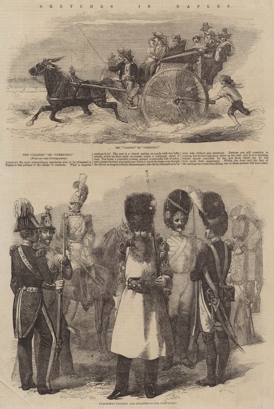 Sketches in Naples by Frederick John Skill