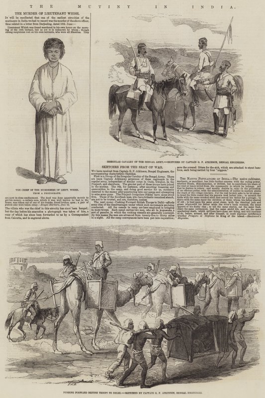 The Mutiny in India by Frederick John Skill