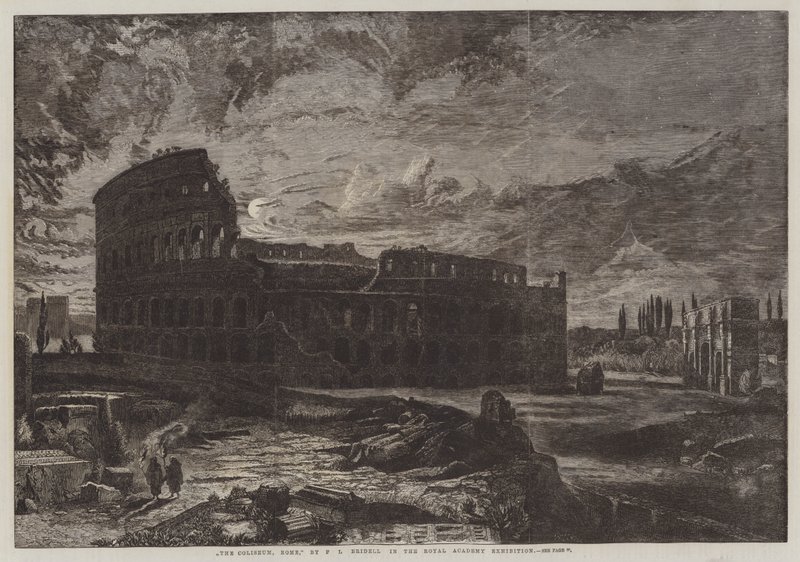 The Coliseum, Rome by Frederick Lee Bridell
