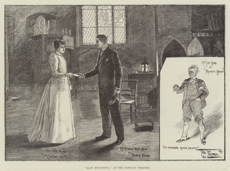 Lady Bountiful, at the Garrick Theatre by Frederick Pegram