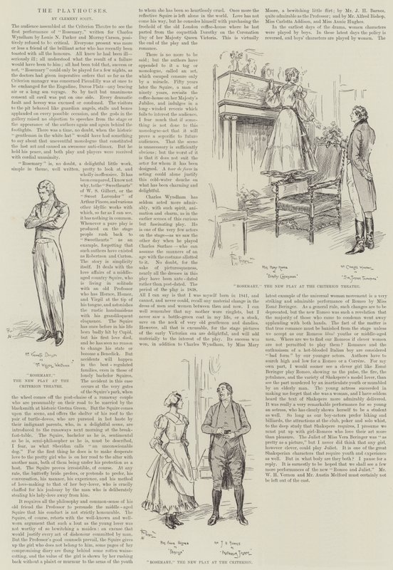 Rosemary, at the Criterion Theatre by Frederick Pegram