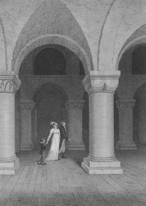 The Chapel in the Tower, now called the Record Office, London by Frederick (after) Nash