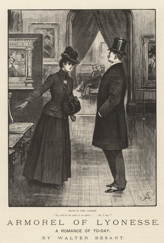 Armorel of Lyonesse, A Romance of To-Day, by Walter Besant by Frederick Barnard