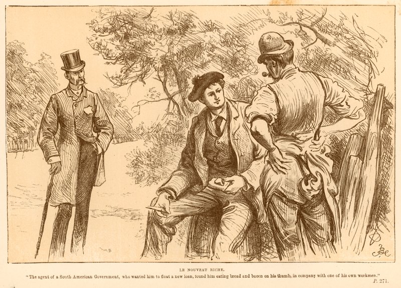 The Nouveau Riche by Frederick Barnard