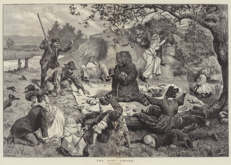 The Lost Chord by Frederick Barnard