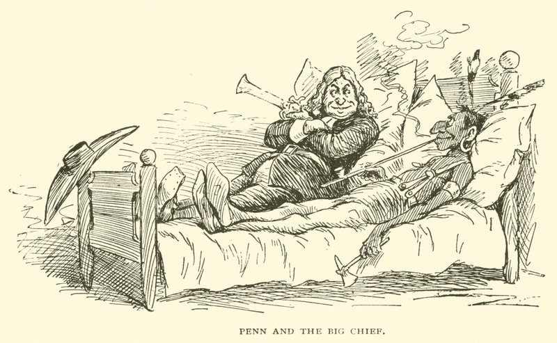 Penn and the big chief by Frederick Burr Opper