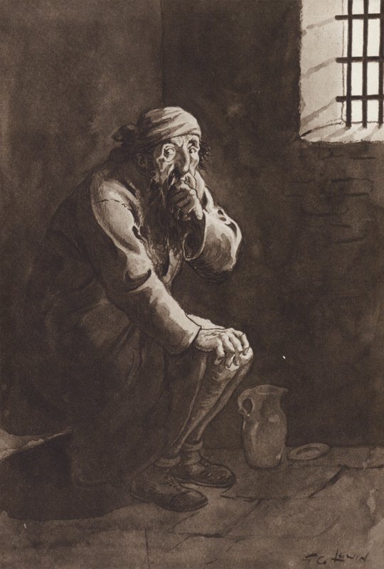 Fagin, from Oliver Twist, by Charles Dickens by Frederick George Lewin