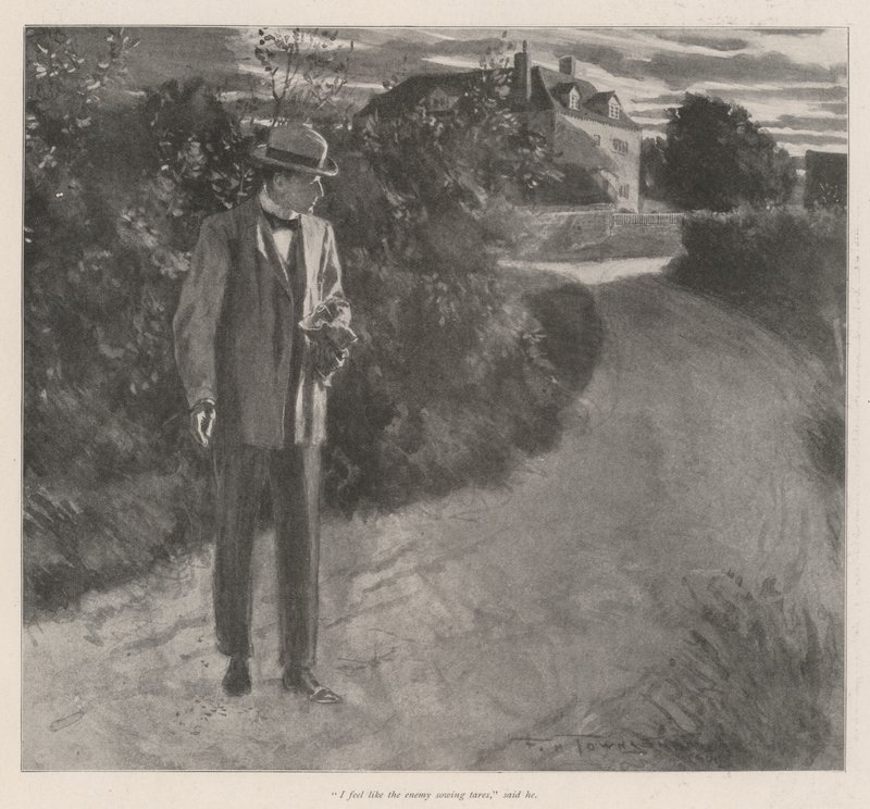 The Hermit of the Yews, by E Nesbit by Frederick Henry Townsend