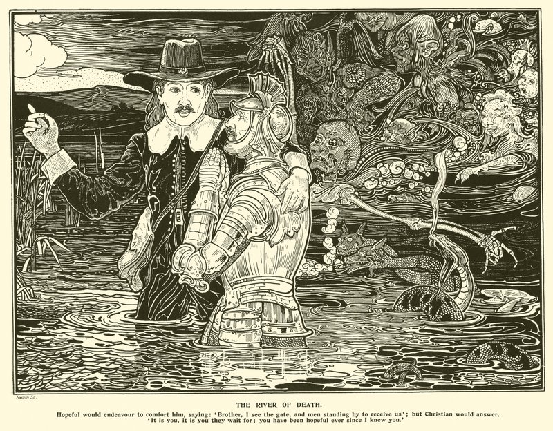 The River of Death by Frederick Hurten Rhead
