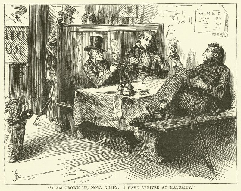 Illustration for Bleak House by Frederick L. Bernard