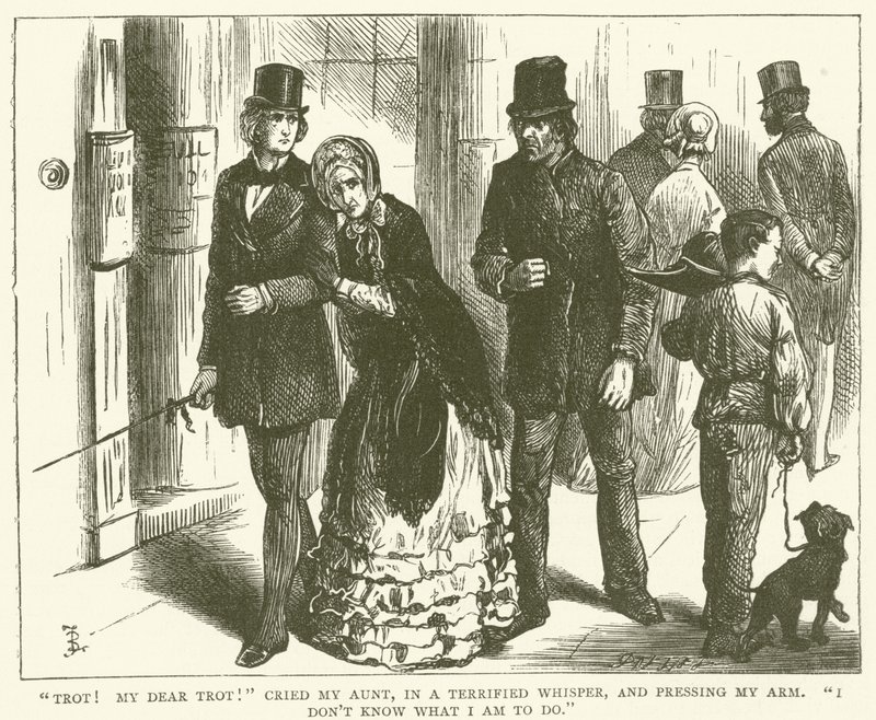 Illustration for David Copperfield by Frederick L. Bernard