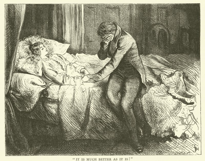 Illustration for David Copperfield by Frederick L. Bernard