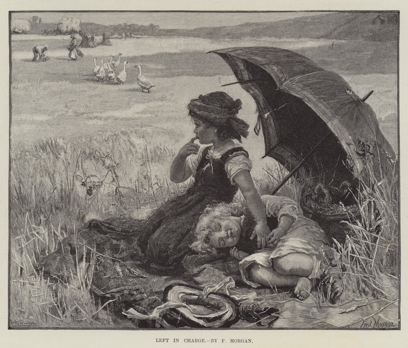 Left in Charge by Frederick Morgan