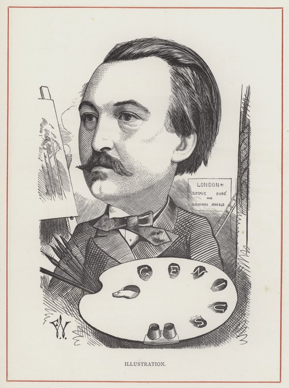 Gustave Doré, Illustration by Frederick Waddy