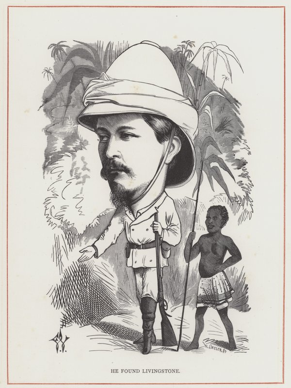 H M Stanley, He Found Livingstone by Frederick Waddy