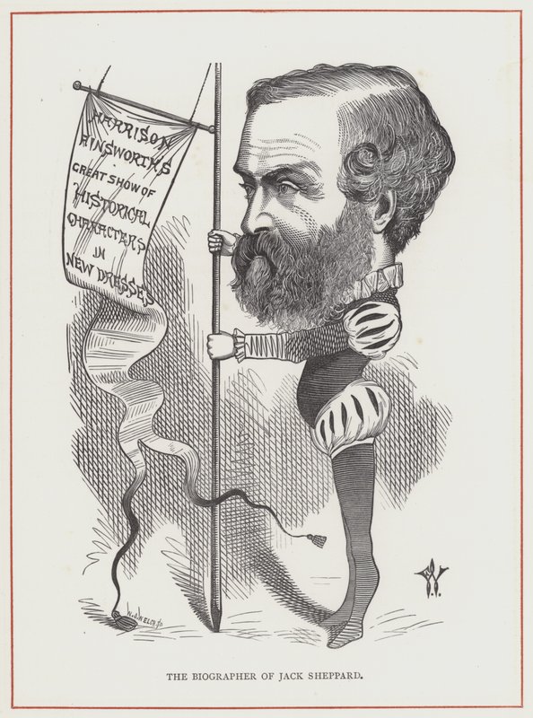 Harrison Ainsworth, biographer of Jack Sheppard by Frederick Waddy