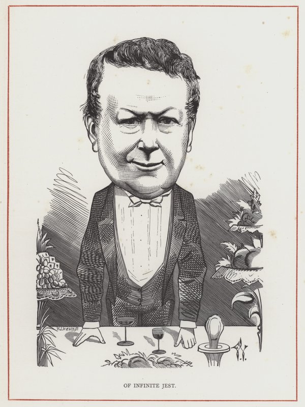 J B Buckstone, John Baldwin Buckstone by Frederick Waddy