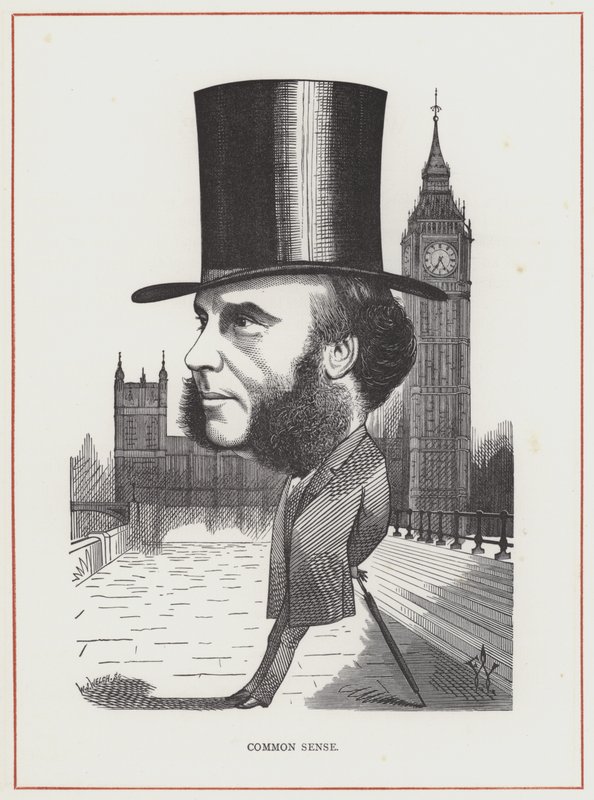 W H Smith by Frederick Waddy