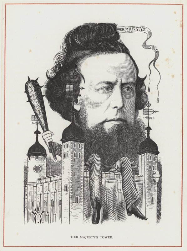 William Hepworth Dixon by Frederick Waddy