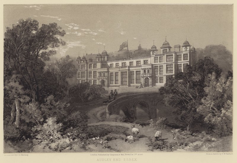 Audley End, Essex by Frederick William Fairholt