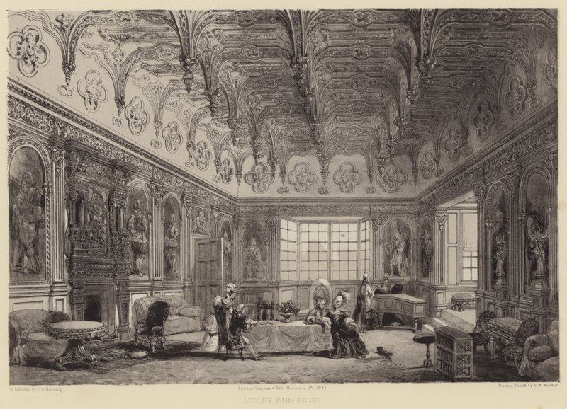 Audley End, Essex by Frederick William Fairholt