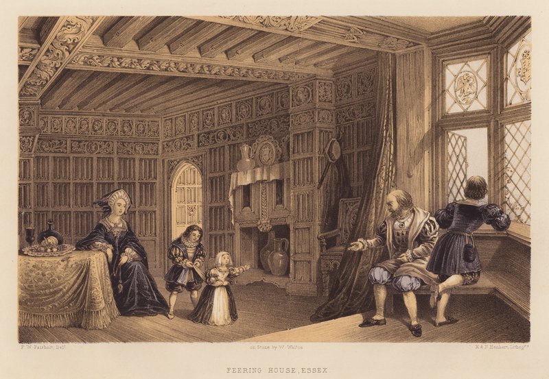 Feering House, Essex by Frederick William Fairholt