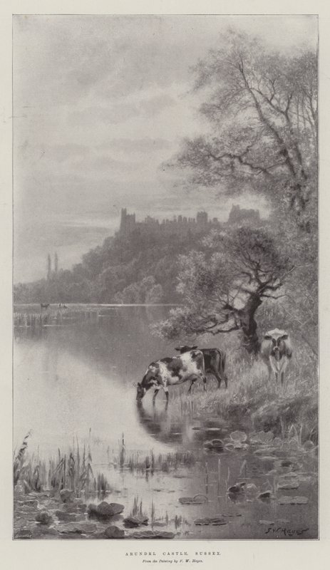 Arundel Castle, Sussex by Frederick William Hayes