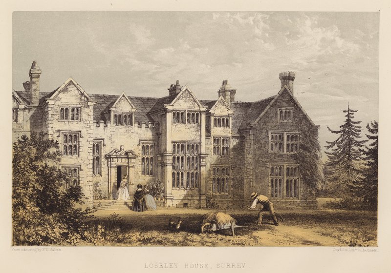Loseley House, Surrey by Frederick William Hulme