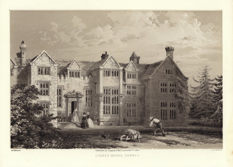 Losely House, Surrey by Frederick William Hulme