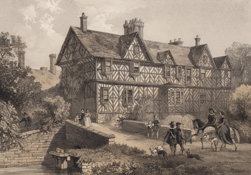Pitchford Hall, Shropshire by Frederick William Hulme