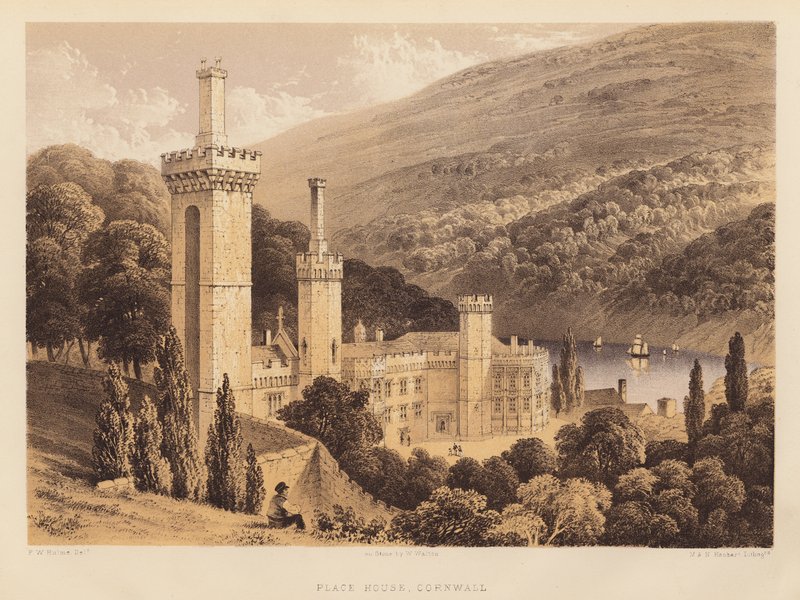 Place House, Cornwall by Frederick William Hulme