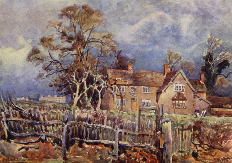 Arbury, Birthplace of George Eliot by Frederick William Newton Whitehead
