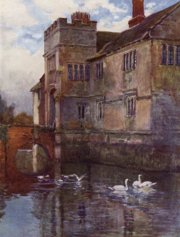 Baddesley Clinton Hall by Frederick William Newton Whitehead