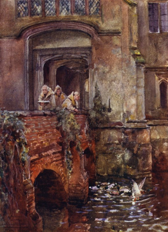 Baddesley Clinton Hall by Frederick William Newton Whitehead