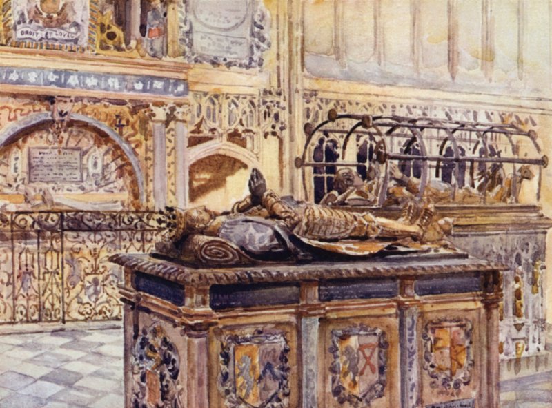 Beauchamp Chapel, Warwick by Frederick William Newton Whitehead
