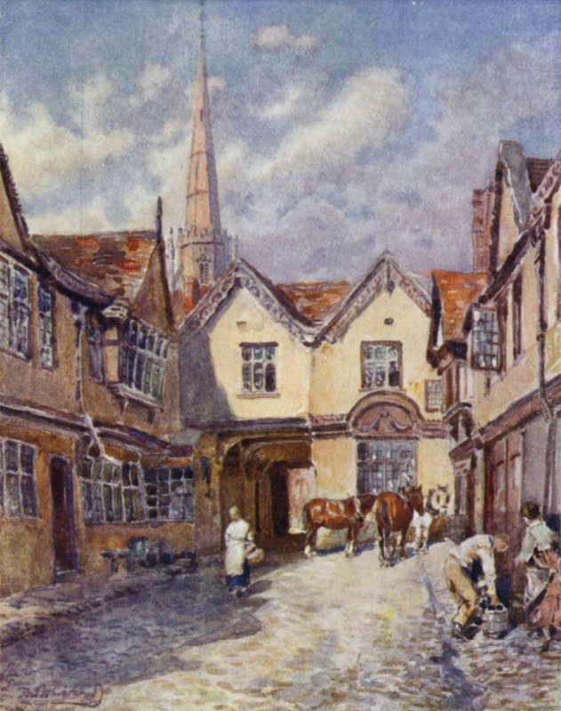 Palace Yard, Coventry by Frederick William Newton Whitehead