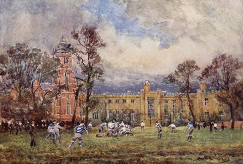 Rugby School by Frederick William Newton Whitehead