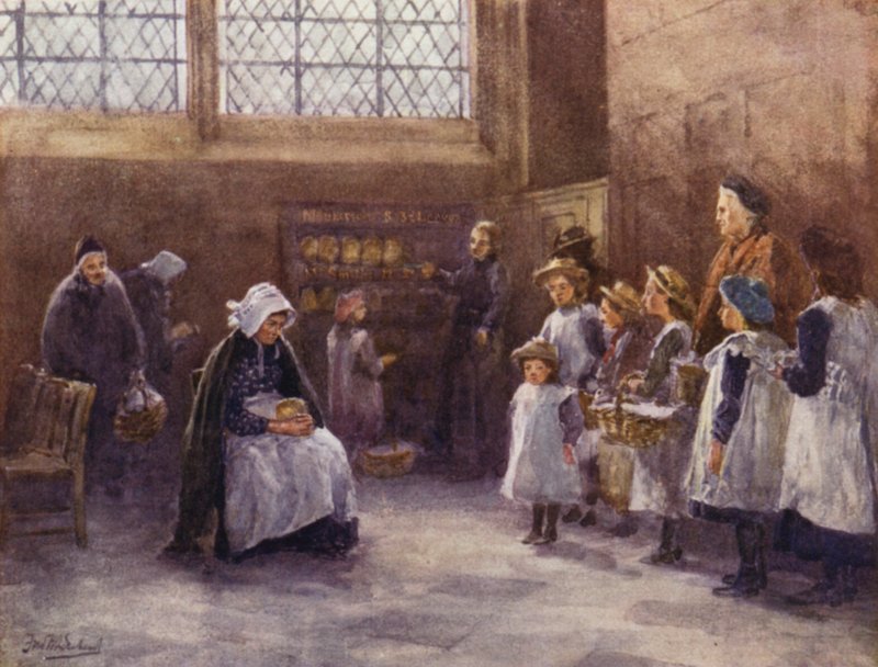 The Dole, St Marys Church, Warwick by Frederick William Newton Whitehead