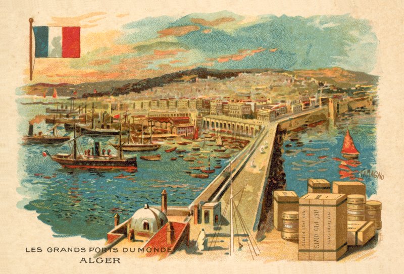 Algiers by French School
