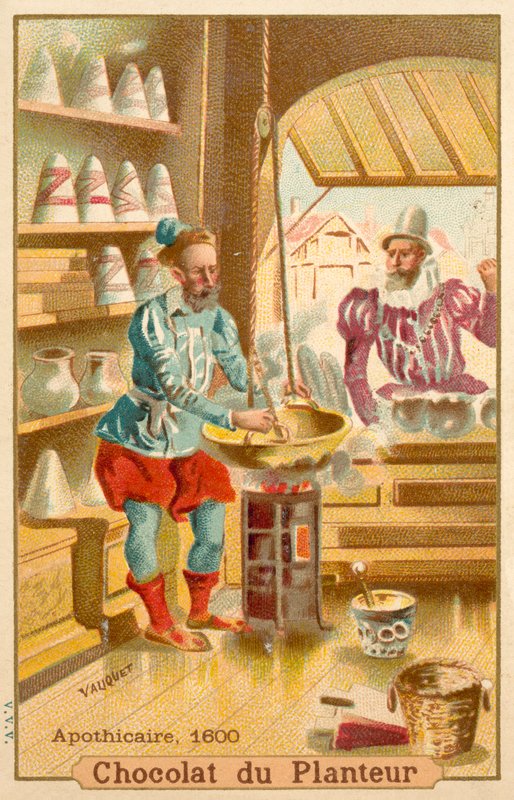 Apothecary, 1600 by French School