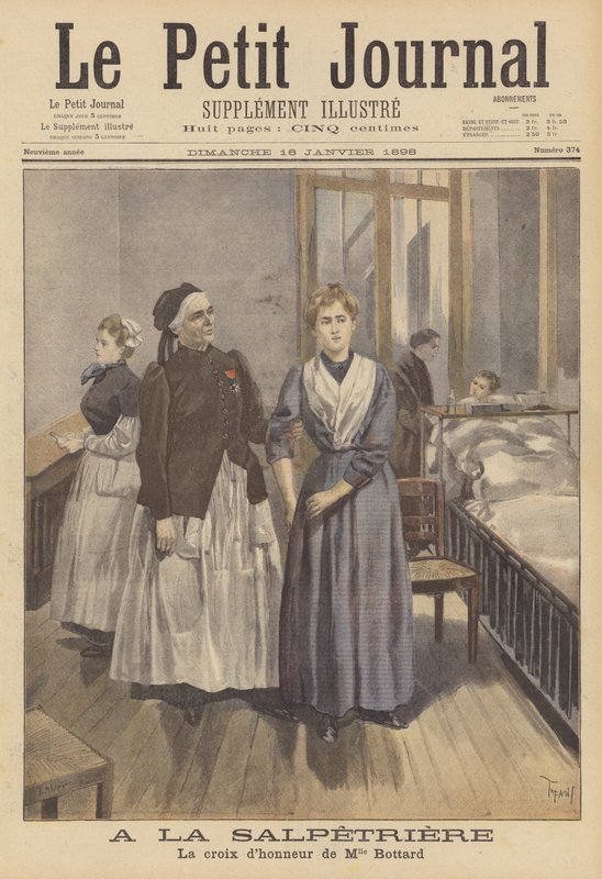 At the Salpetriere Hospital, Paris by French School