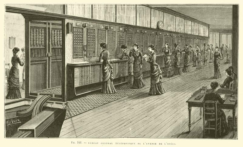 Central Telephone Office on Avenue de l