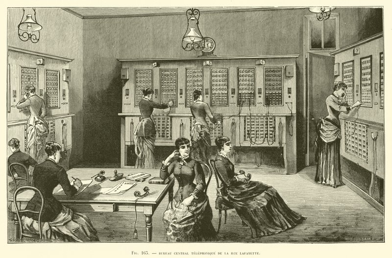 Central Telephone Office on Rue Lafayette by French School