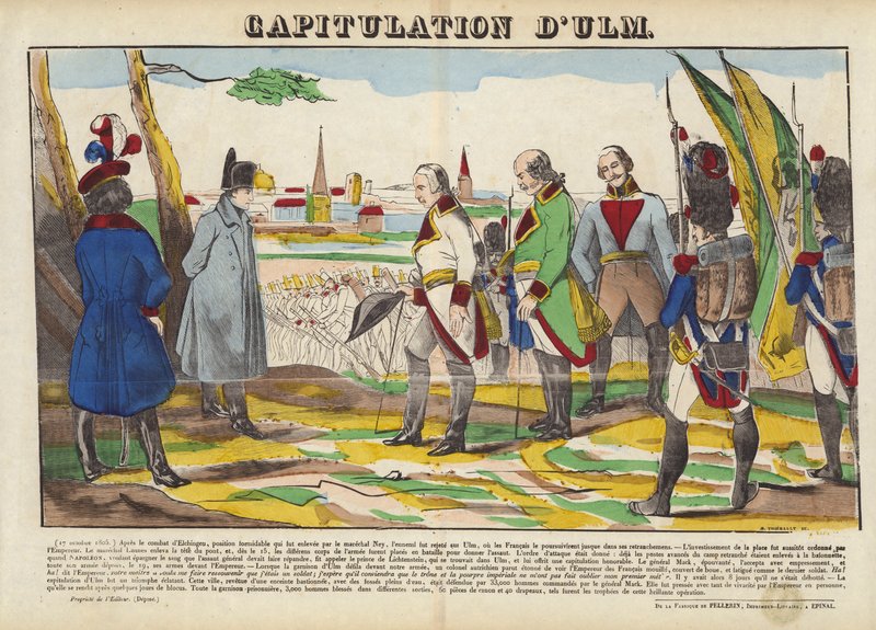 Capitulation of Ulm by French School